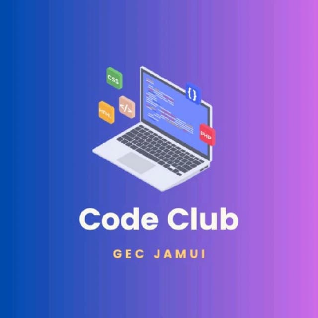 Code Club Gec Jamui